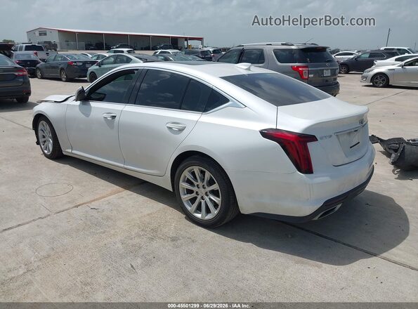 1G6DW5RK2L0122349 2020 CADILLAC CT5 White Trasero izquierdo