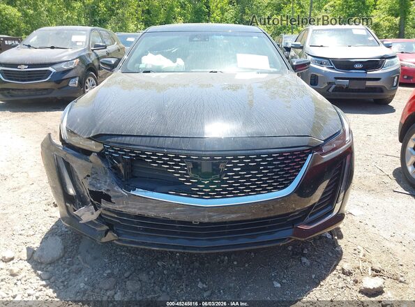 1G6DX5RK7L0121369 2020 CADILLAC CT5 Black ხელსაწყოთა პანელის ხედი