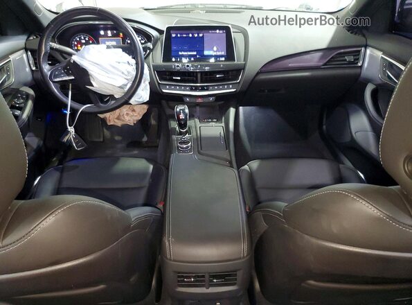1G6DX5RK8L0123311 2020 CADILLAC CT5 White Dashboard view