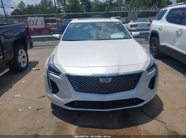 1G6KB5RS2LU112027 2020 CADILLAC CT6 White Widok zestawu wskaźników