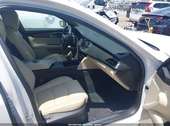 1G6KB5RS2LU112027 2020 CADILLAC CT6 White Widok wnętrza z przodu