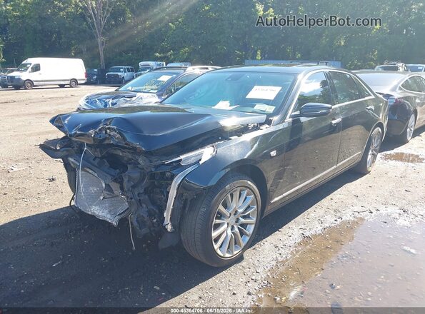 1G6KB5RS3KU142104 2019 CADILLAC CT6 Black Առջևի ձախ երեք քառորդ տեսարան
