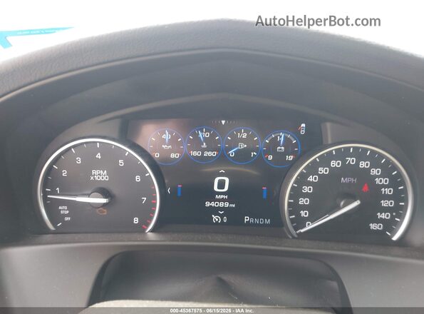 1G6KB5RS4GU162062 2016 CADILLAC CT6 White Rear seats view