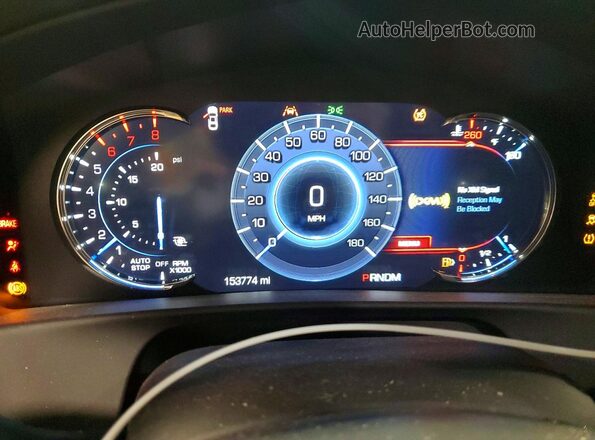 1G6KG5R68GU162053 2016 CADILLAC CT6 Черный Вид щитка приборов