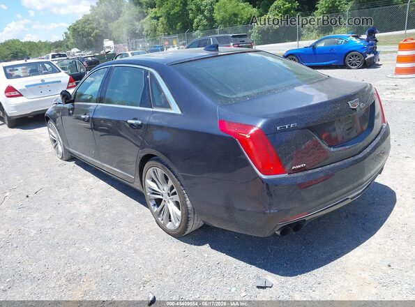 1G6KK5R62GU166159 2016 CADILLAC CT6 Blue Задня ліва чверть