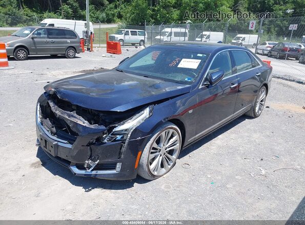 1G6KK5R62GU166159 2016 CADILLAC CT6 Blue Передня ліва чверть