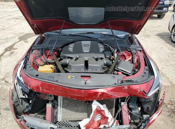 1G6KP5R67KU126573 2019 CADILLAC CT6 Red Rear interior view