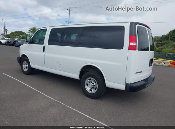 1GAWGEFG0J1280451 2018 CHEVROLET EXPRESS White Задня ліва чверть