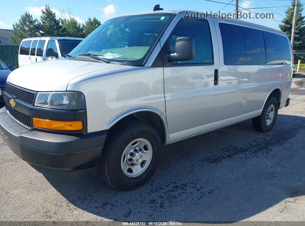 1GAWGEFP3L1266384 2020 CHEVROLET EXPRESS Silver Front left