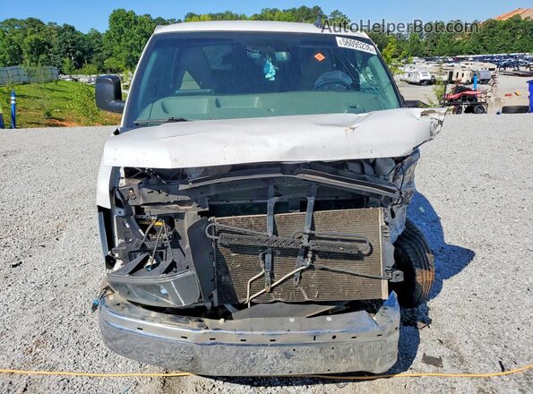 1GAWGFFG7K1218875 2019 CHEVROLET EXPRESS White წინა ხედი