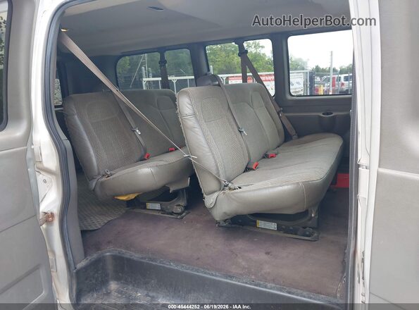 1GAWGFFPXM1226374 2021 CHEVROLET EXPRESS Gray VIN sticker view