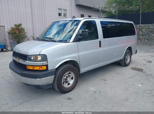 1GAWGFFPXM1226374 2021 CHEVROLET EXPRESS Gray Front left
