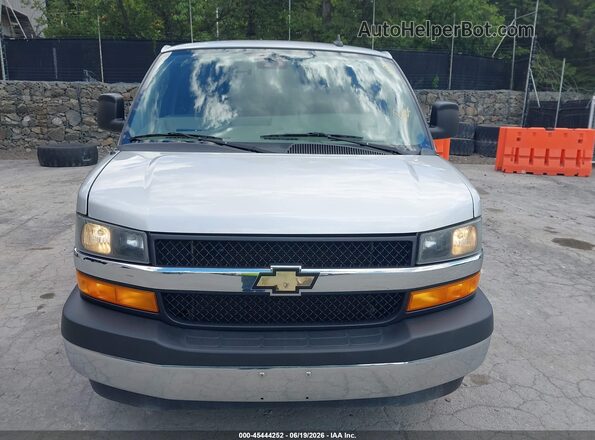 1GAWGFFPXM1226374 2021 CHEVROLET EXPRESS Gray Instrument cluster view