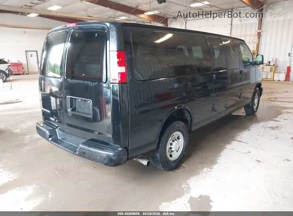 1GAZGNFG4L1176593 2020 CHEVROLET EXPRESS Black Задня права чверть