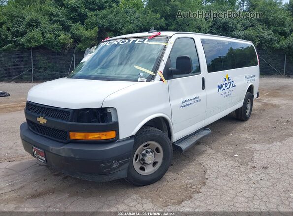 1GAZGNFP9N1286610 2022 CHEVROLET EXPRESS White Przód lewy