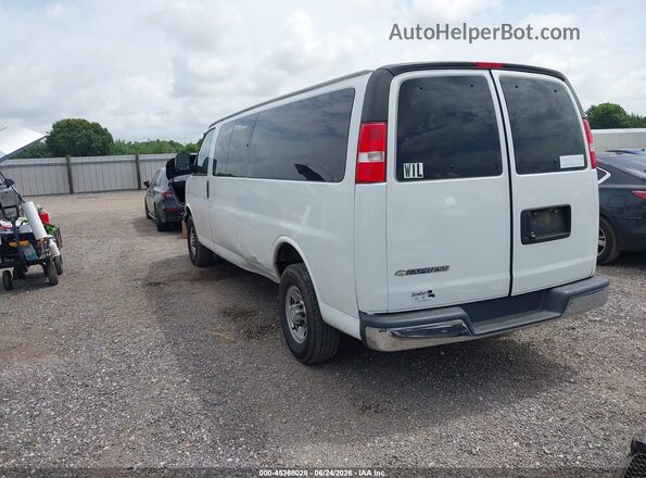 1GAZGPFG1K1262261 2019 CHEVROLET EXPRESS White Հետևի ձախ