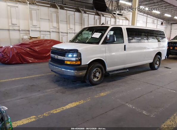 1GAZGPFG3K1239273 2019 CHEVROLET EXPRESS White Front left