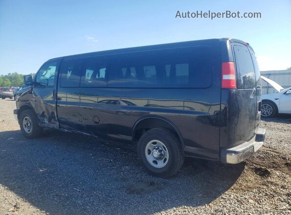 1GAZGPFG5H1222855 2017 CHEVROLET EXPRESS Черный Задняя левая четверть