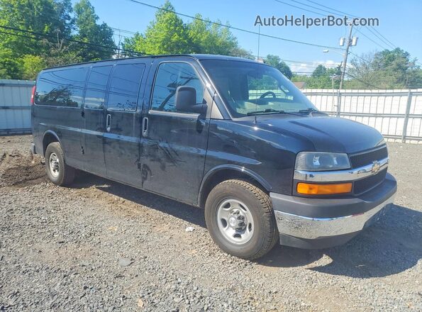 1GAZGPFG5H1222855 2017 CHEVROLET EXPRESS Черный Передняя правая четверть