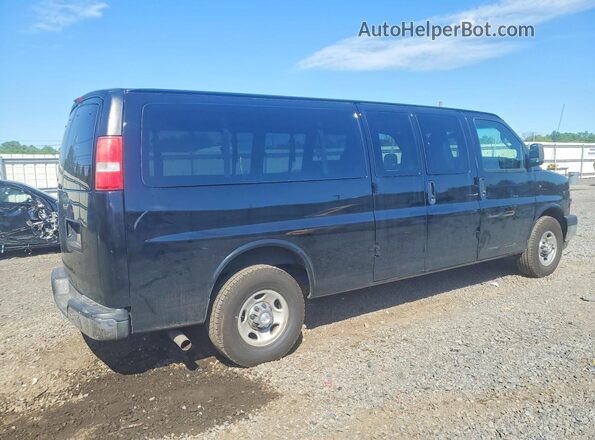 1GAZGPFG5H1222855 2017 CHEVROLET EXPRESS Черный Задняя правая четверть