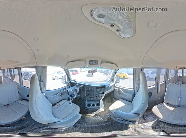 1GAZGPFG5H1222855 2017 CHEVROLET EXPRESS Черный Панорамный вид салона 360°