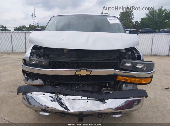 1GAZGPFG5J1319897 2018 CHEVROLET EXPRESS Gray Vista del cuadro de instrumentos