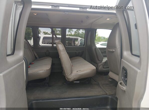 1GAZGPFG5J1319897 2018 CHEVROLET EXPRESS Gray Vista de la etiqueta del VIN