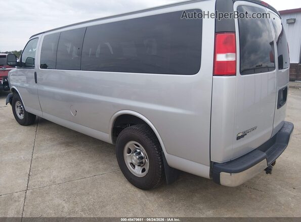 1GAZGPFG5J1319897 2018 CHEVROLET EXPRESS Gray Trasero izquierdo