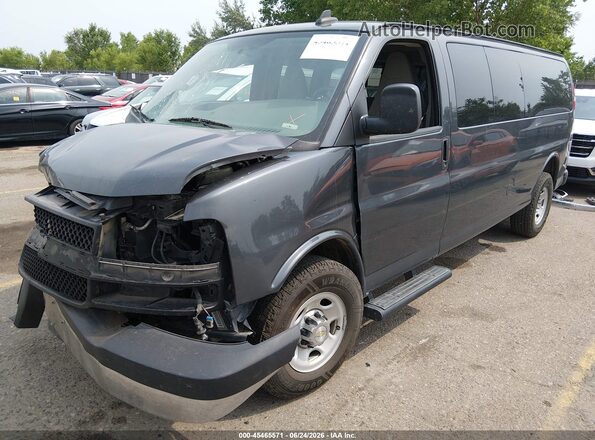 1GAZGPFG9G1269627 2016 CHEVROLET EXPRESS Silver Vista tres cuartos delantera izquierda