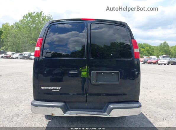 1GAZGPFG9G1315053 2016 CHEVROLET EXPRESS Black 