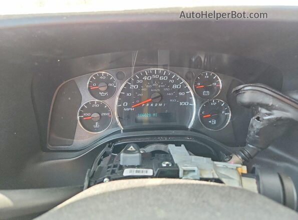 1GAZGPFG9K1368120 2019 CHEVROLET EXPRESS White Instrument cluster view