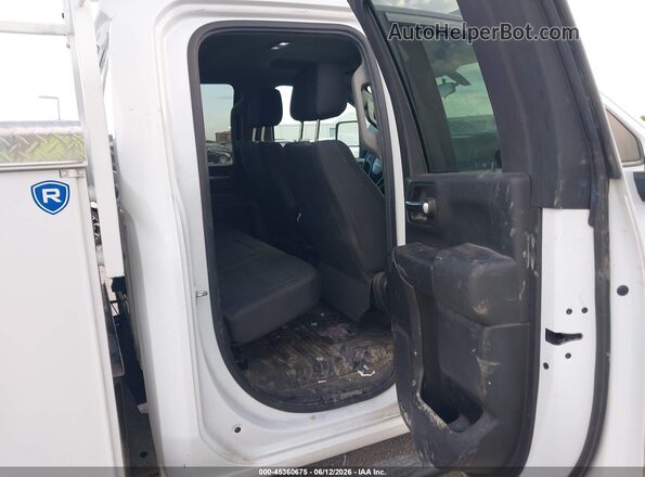 1GB2WLE78NF300554 2022 CHEVROLET SILVERADO White Vista de la etiqueta del VIN
