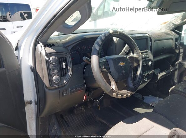 1GB2YLE76MF236247 2021 CHEVROLET SILVERADO White Vista de los asientos traseros