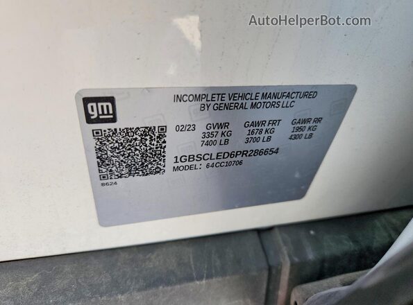 1GBSCLED6PR286654 2023 CHEVROLET TAHOE Two Tone 