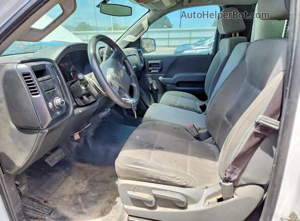 1GC0CUEG3HZ398137 2017 CHEVROLET SILVERADO White Vista interior delantera