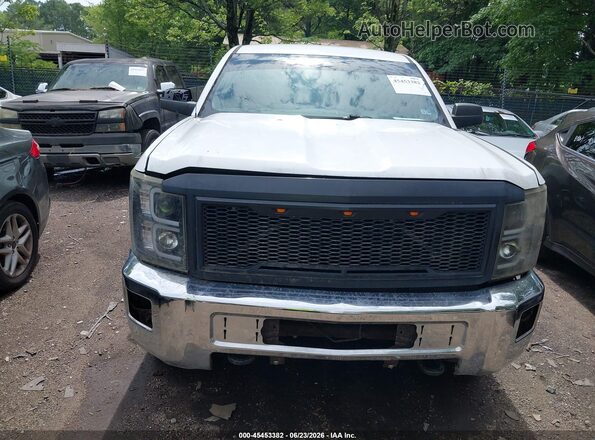 1GC0CUEG4HZ379368 2017 CHEVROLET SILVERADO White Vista del cuadro de instrumentos