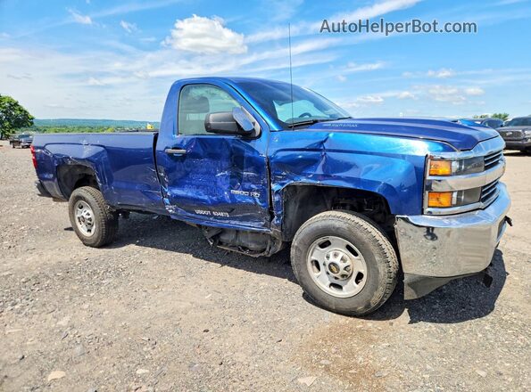 1GC0KUEY2JZ208846 2018 CHEVROLET SILVERADO Blue Առջևի աջ