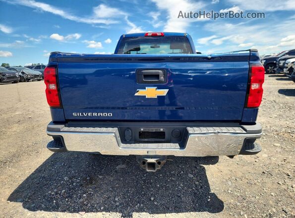 1GC0KUEY2JZ208846 2018 CHEVROLET SILVERADO Blue Հետևի տեսք