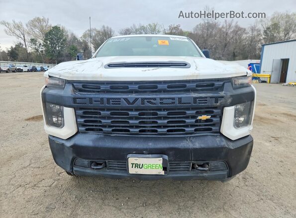 1GC0WLE70LF268554 2020 CHEVROLET SILVERADO White Widok z przodu