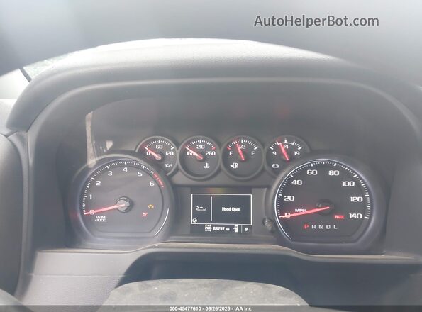 1GC0YLE77LF225968 2020 CHEVROLET SILVERADO White Widok tylnych siedzeń