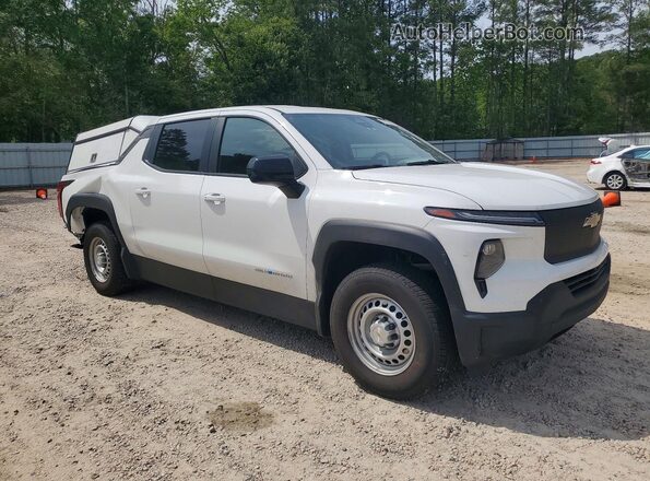 1GC10VED2SU413000 2025 CHEVROLET SILVERADO White Przód prawy