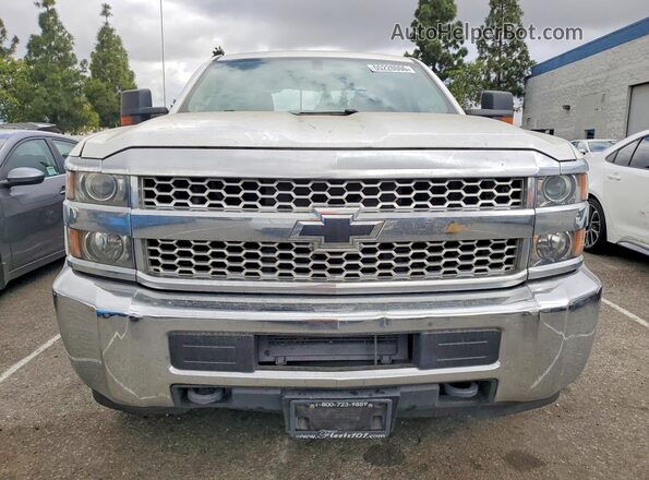 1GC1CREG6KF198086 2019 CHEVROLET SILVERADO White Вид спереду