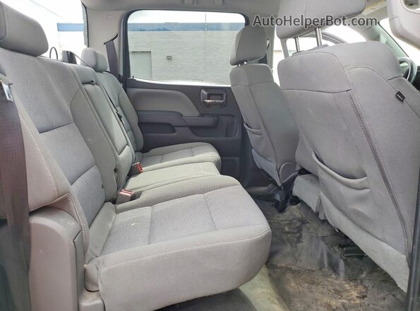 1GC1CREG6KF198086 2019 CHEVROLET SILVERADO White Вид задніх сидінь