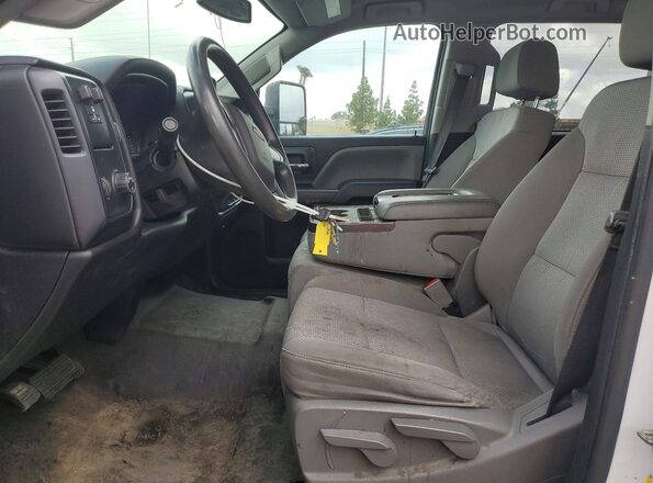 1GC1CREG6KF198086 2019 CHEVROLET SILVERADO White Вид салону спереду