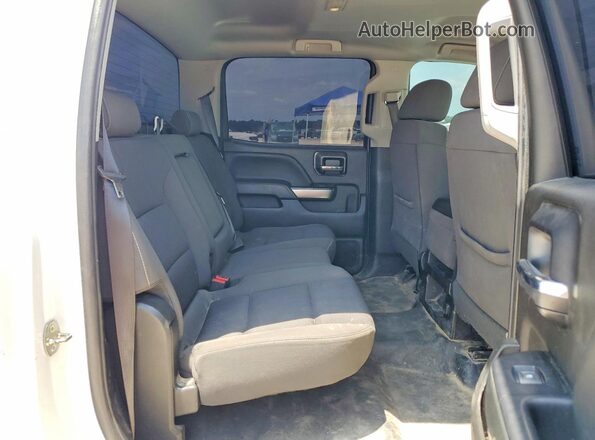 1GC1CSEG7KF186925 2019 CHEVROLET SILVERADO White Սալոնի հետևի տեսք