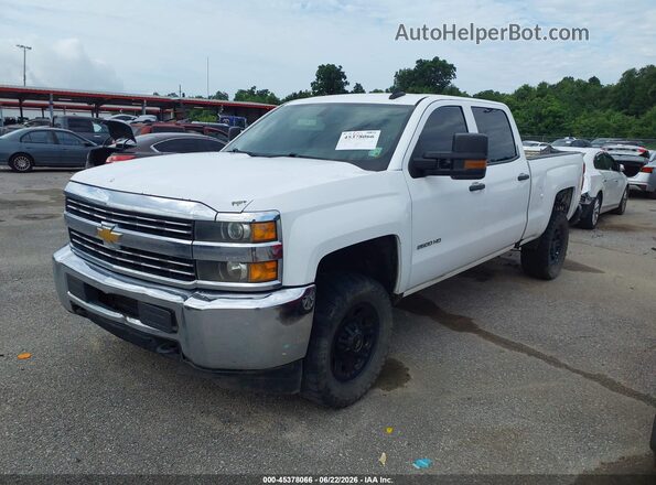 1GC1CUEG0GF181276 2016 CHEVROLET SILVERADO White Przód lewy