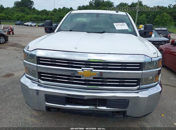 1GC1CUEG0GF181276 2016 CHEVROLET SILVERADO White Widok zestawu wskaźników
