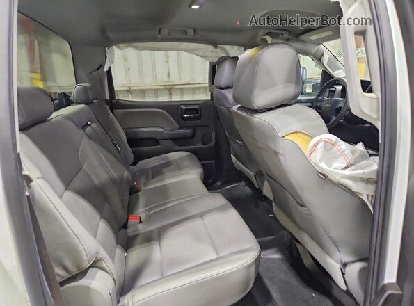 1GC1CUEG4GF136888 2016 CHEVROLET SILVERADO White Widok tylnych siedzeń