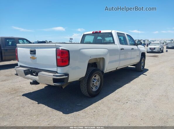 1GC1CUEG8JF261058 2018 CHEVROLET SILVERADO White 