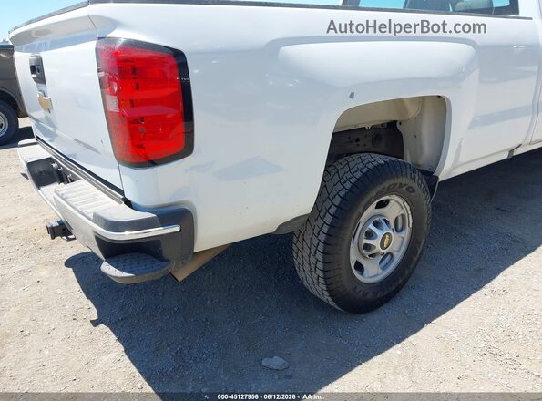 1GC1CUEG8JF261058 2018 CHEVROLET SILVERADO White 